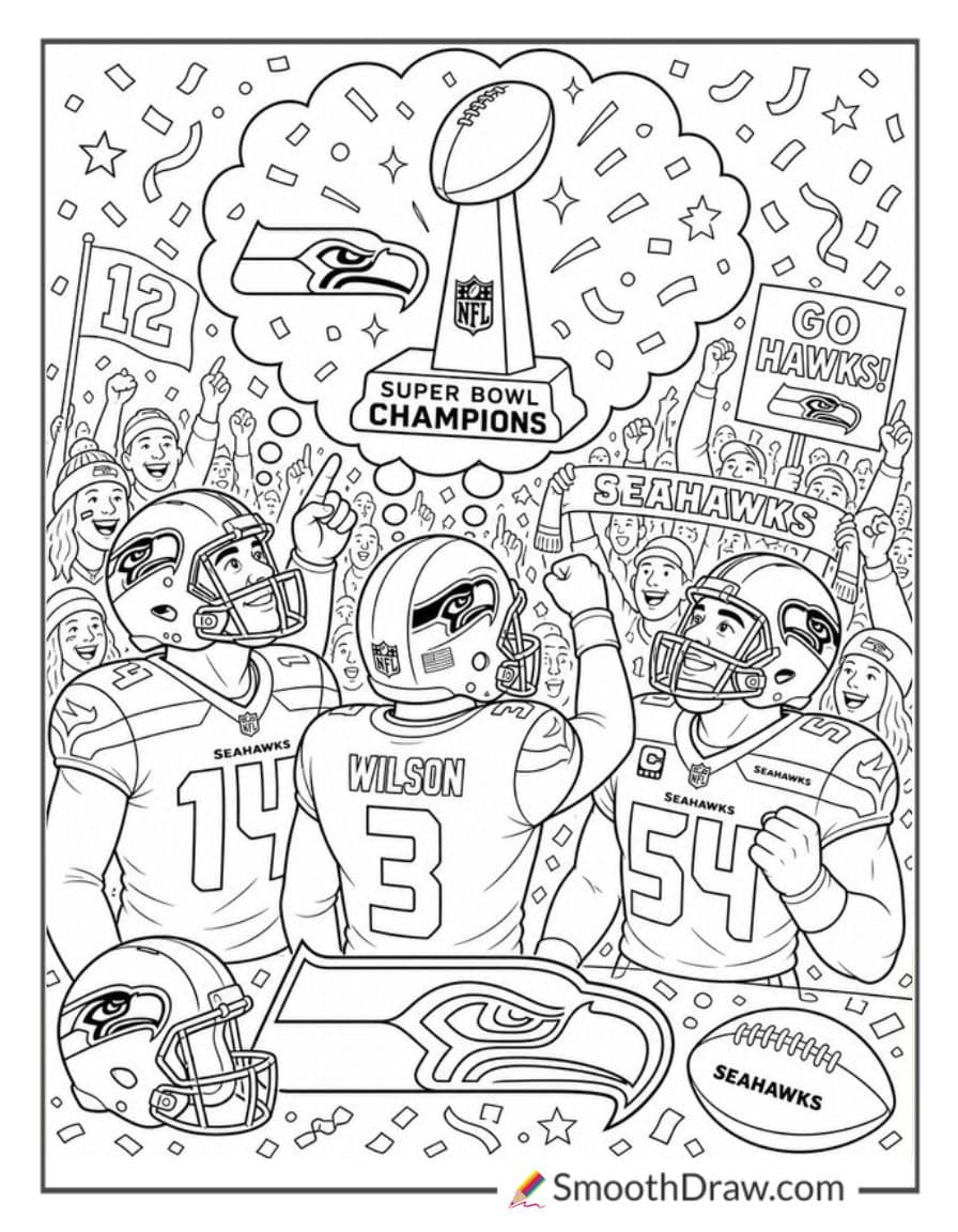 Seattle Seahawks Trophy Dream