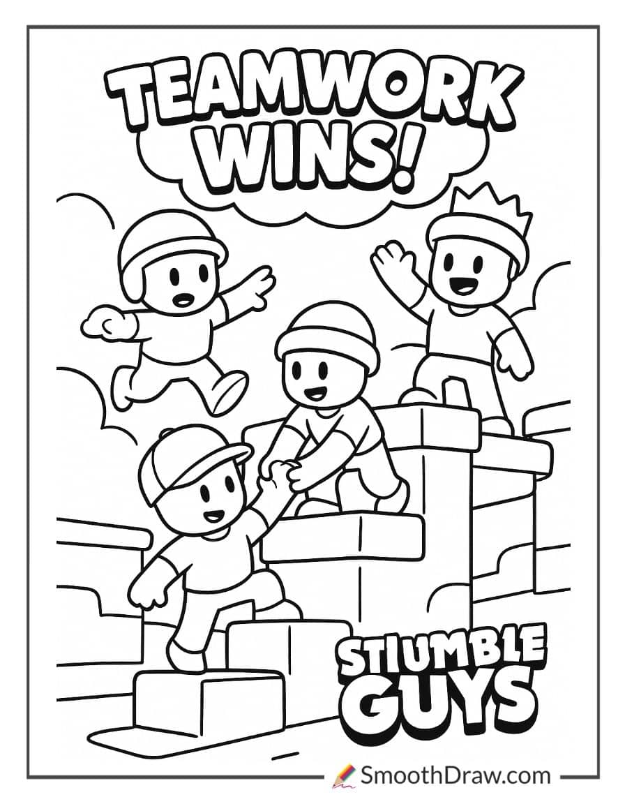 stumble guys teamwork