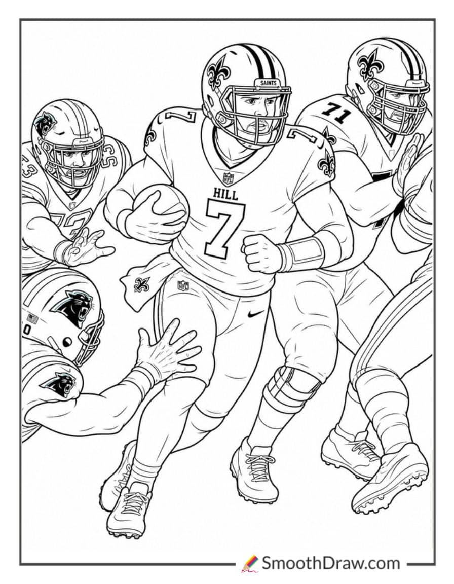 Taysom Hill Powering Forward