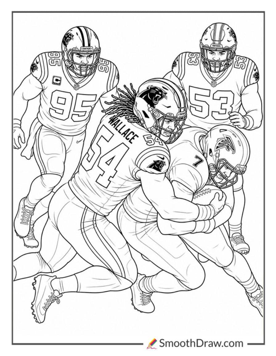 Trevin Wallace Linebacker Tackle