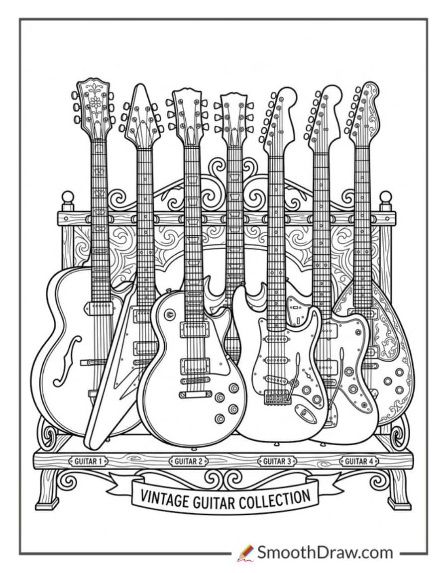Vintage Guitar Collection