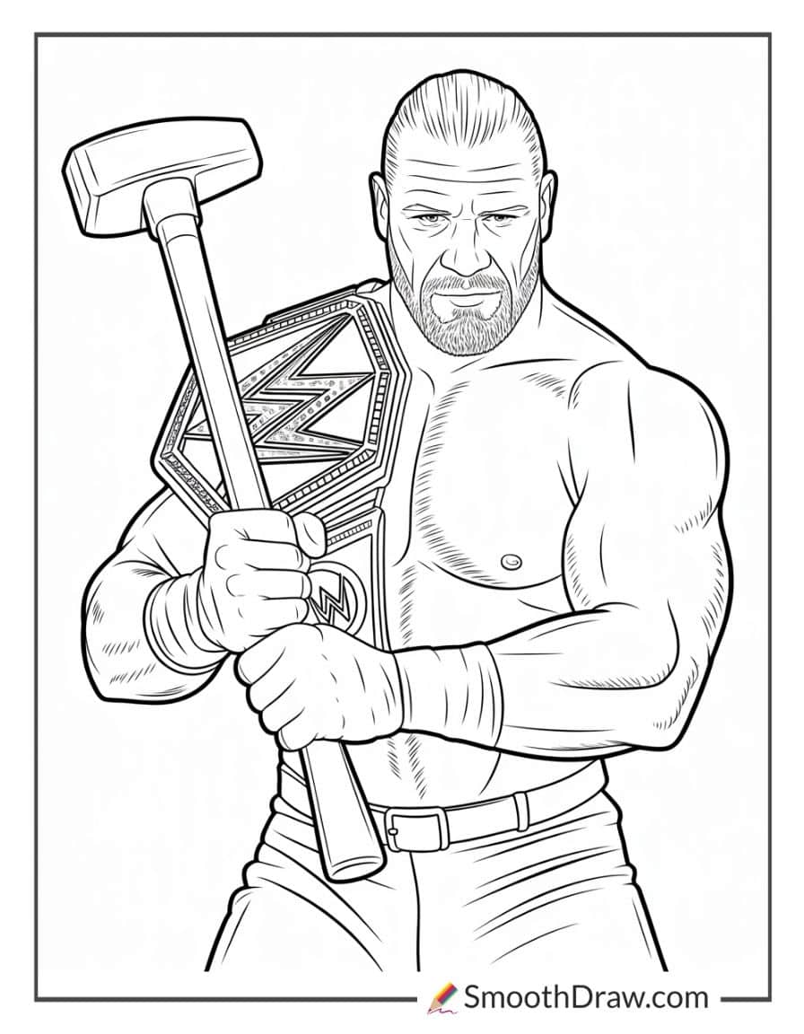 wwe coloring pages finn balor