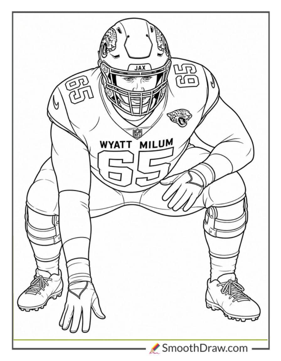 Wyatt Milum Rookie Lineman
