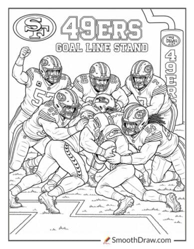 49ers Goal Line St