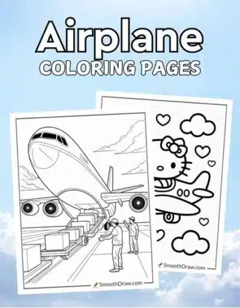 Airplane coloring pages f