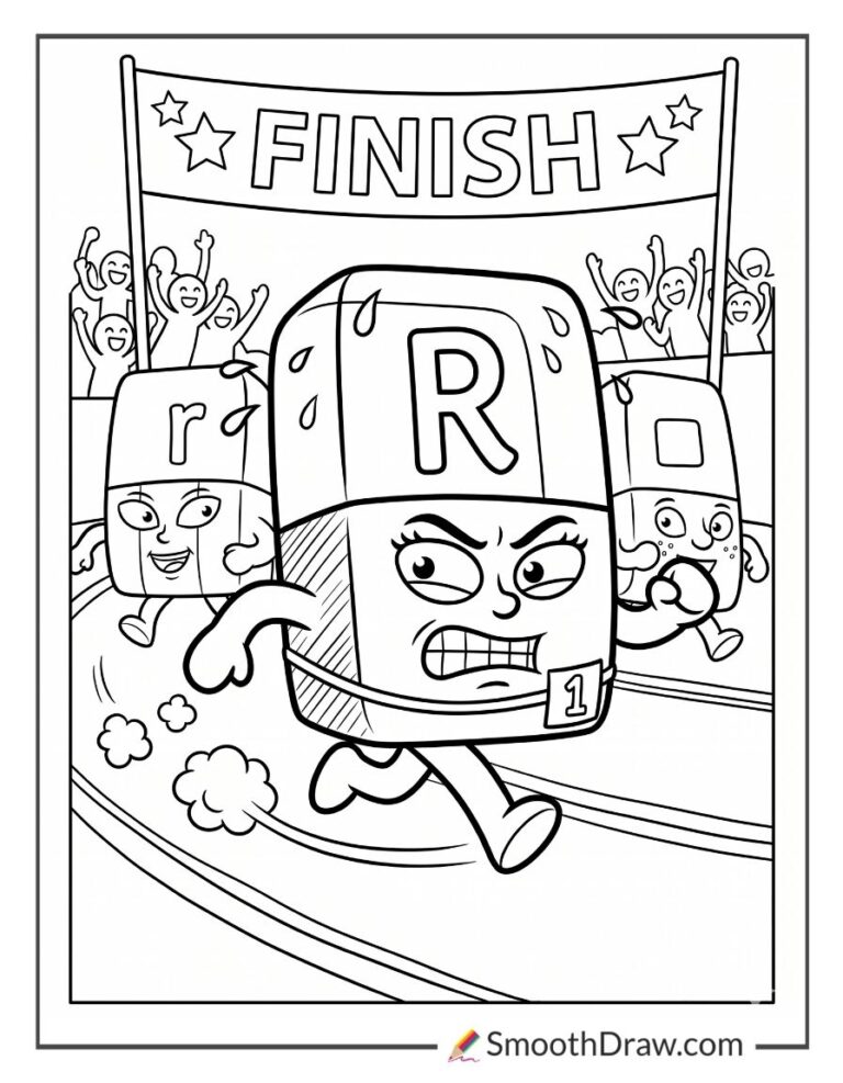 31 Alphablocks Coloring Pages (PDF Printables For Free)