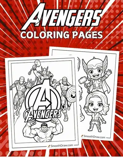 Avengers coloring pages f