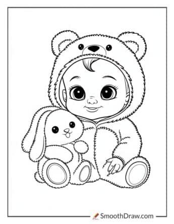 Baby Dressed as an Animal