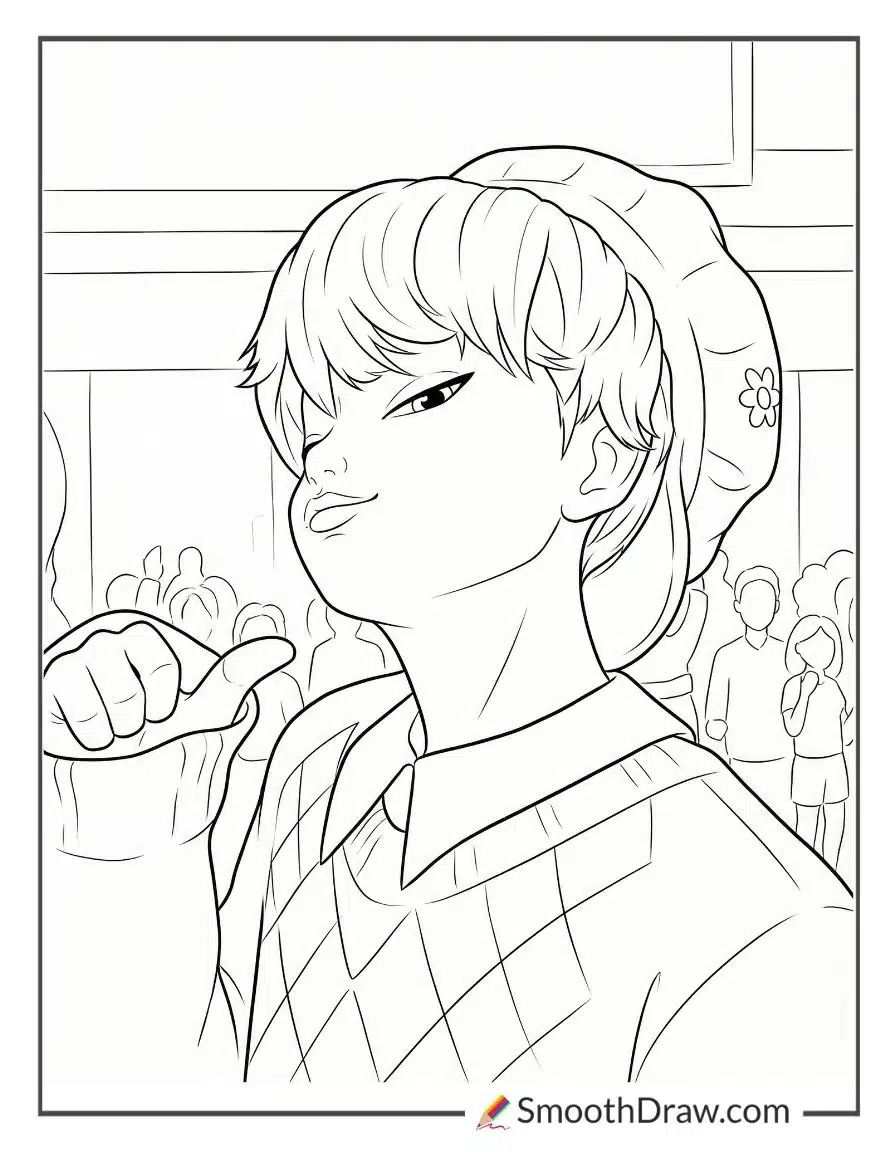 Baby Saja Soda Pop live coloring