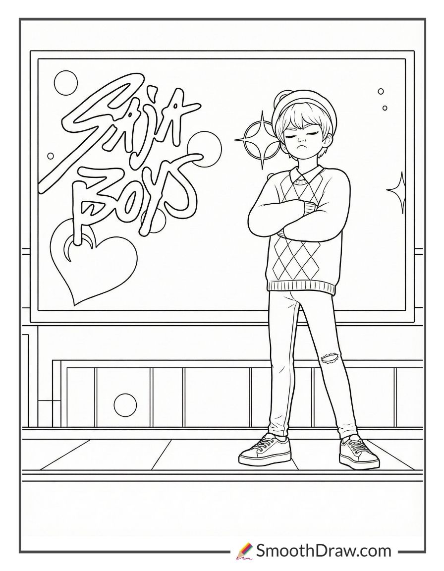 Baby Saja of Saja Boys