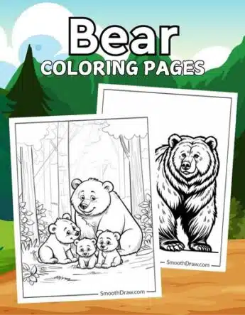Bear coloring pages
