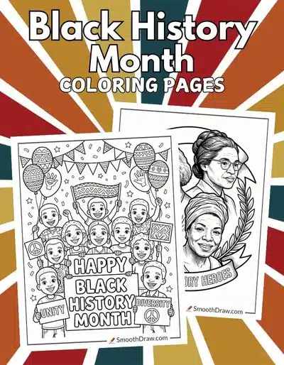 Black History Month coloring pages f