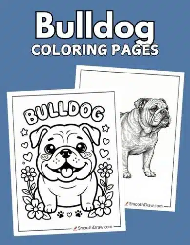 Bulldog coloring pages f