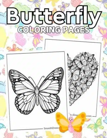 Butterfly coloring pages