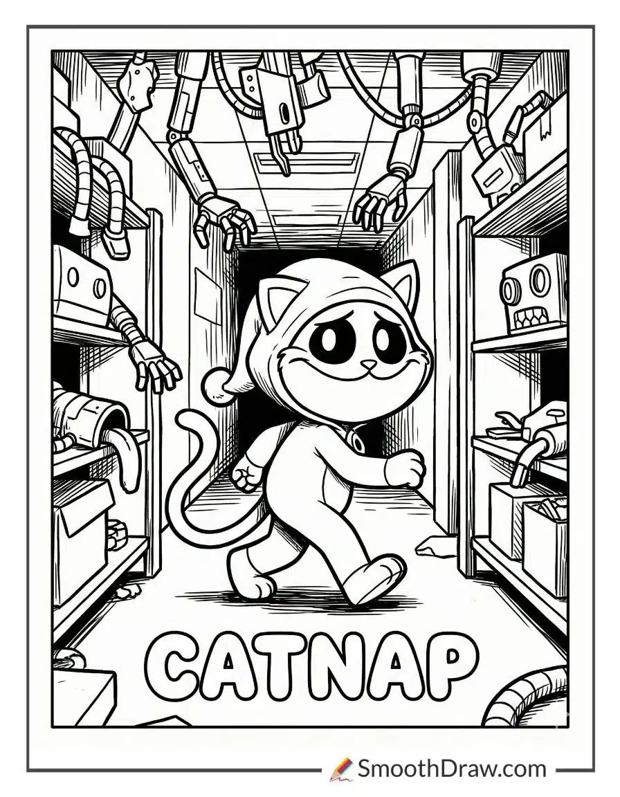 Catnap Sneaking Past Prototype Parts
