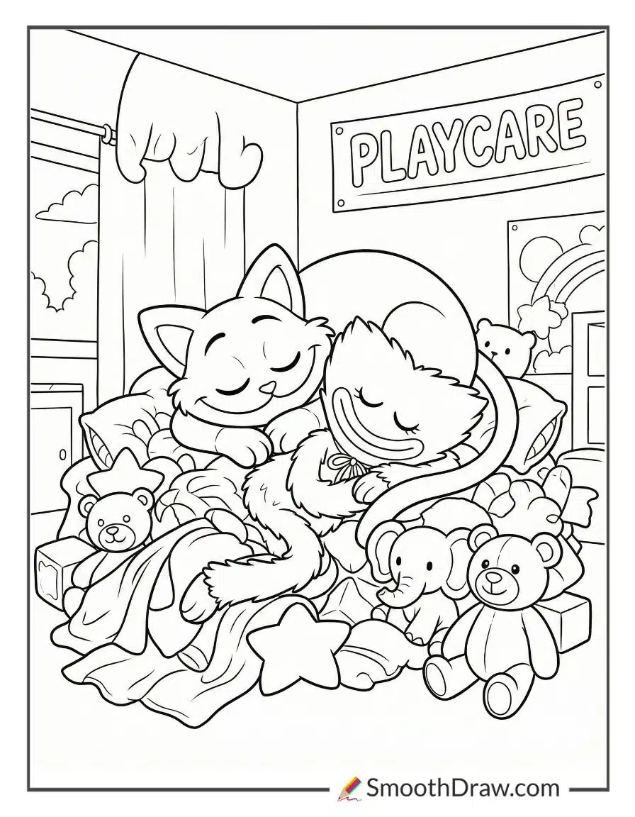 Catnap With Huggy Wuggy