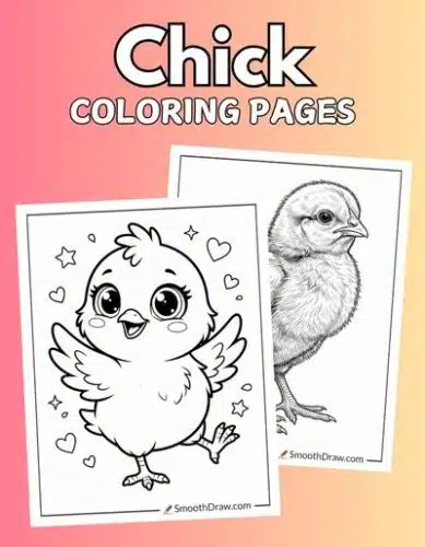 Chick coloring pages f