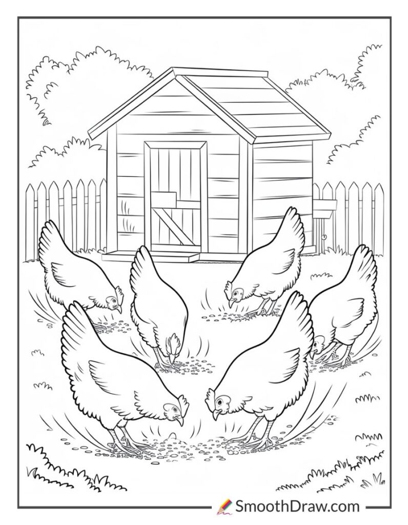 48 Chicken Coloring Pages (Free PDFs)