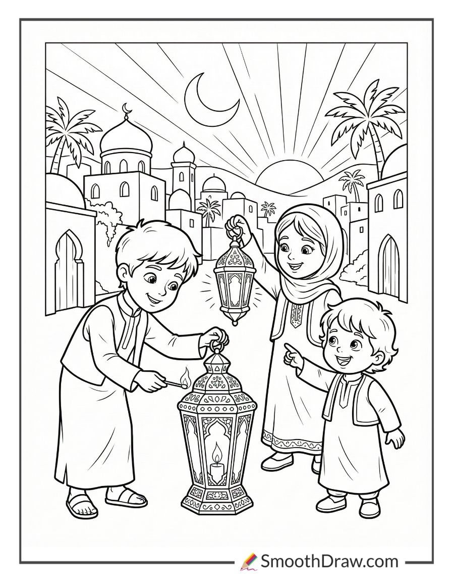Children Lighting Decorative Lanterns