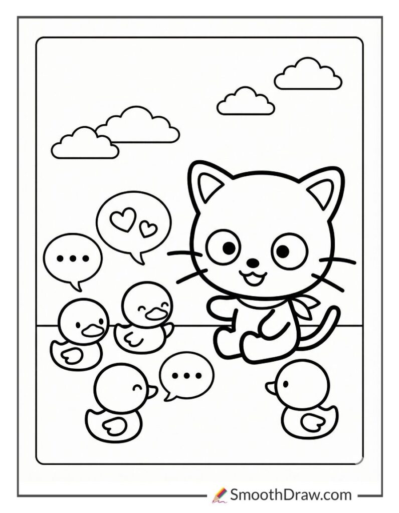 46 Chococat Coloring Pages (Free Printables)