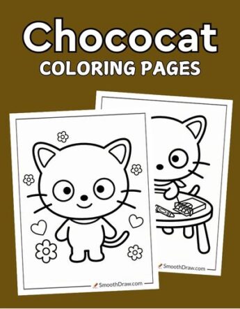 Chococat coloring pages f