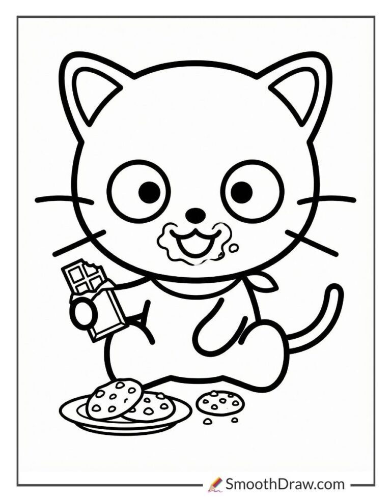 46 Chococat Coloring Pages (Free Printables)