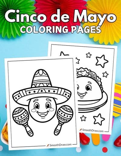 Cinco de Mayo coloring pages f