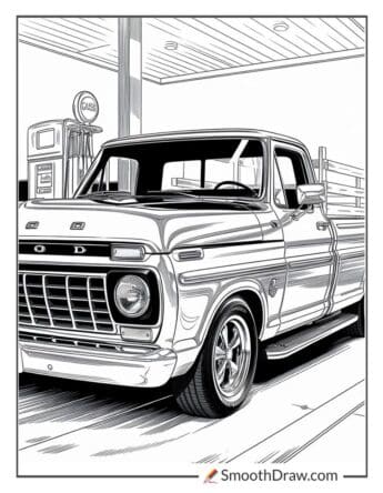 Classic Ford Pickup Truck