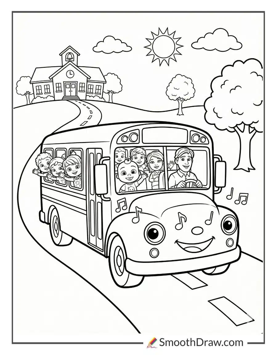 Cocomelon School Bus Adventure