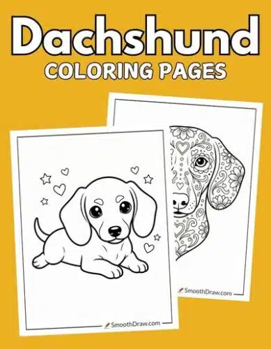 Dachshund coloring pages f
