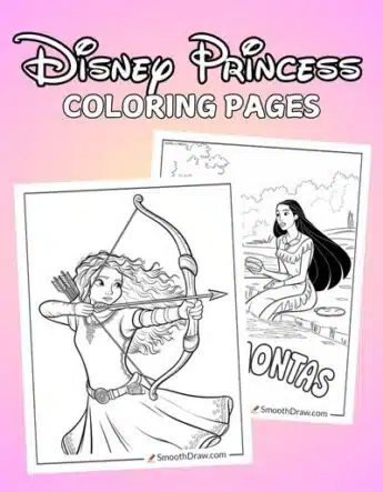 Disney Princess coloring pages