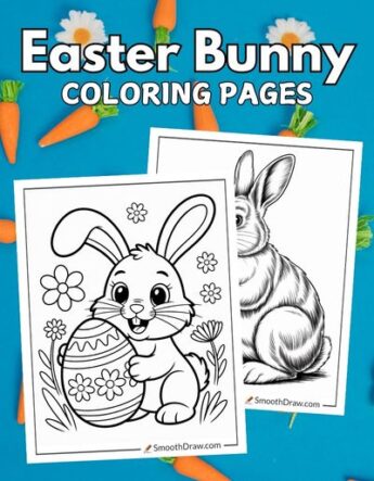 Easter Bunny coloring pages f