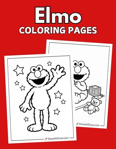 Elmo coloring pages f