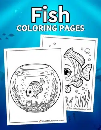 Fish coloring pages