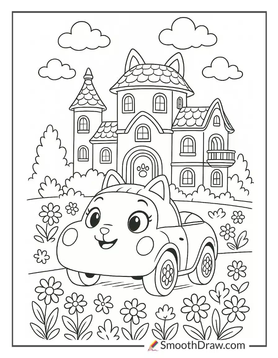 Gabby And Carlita Zooming Around The Dollhouse