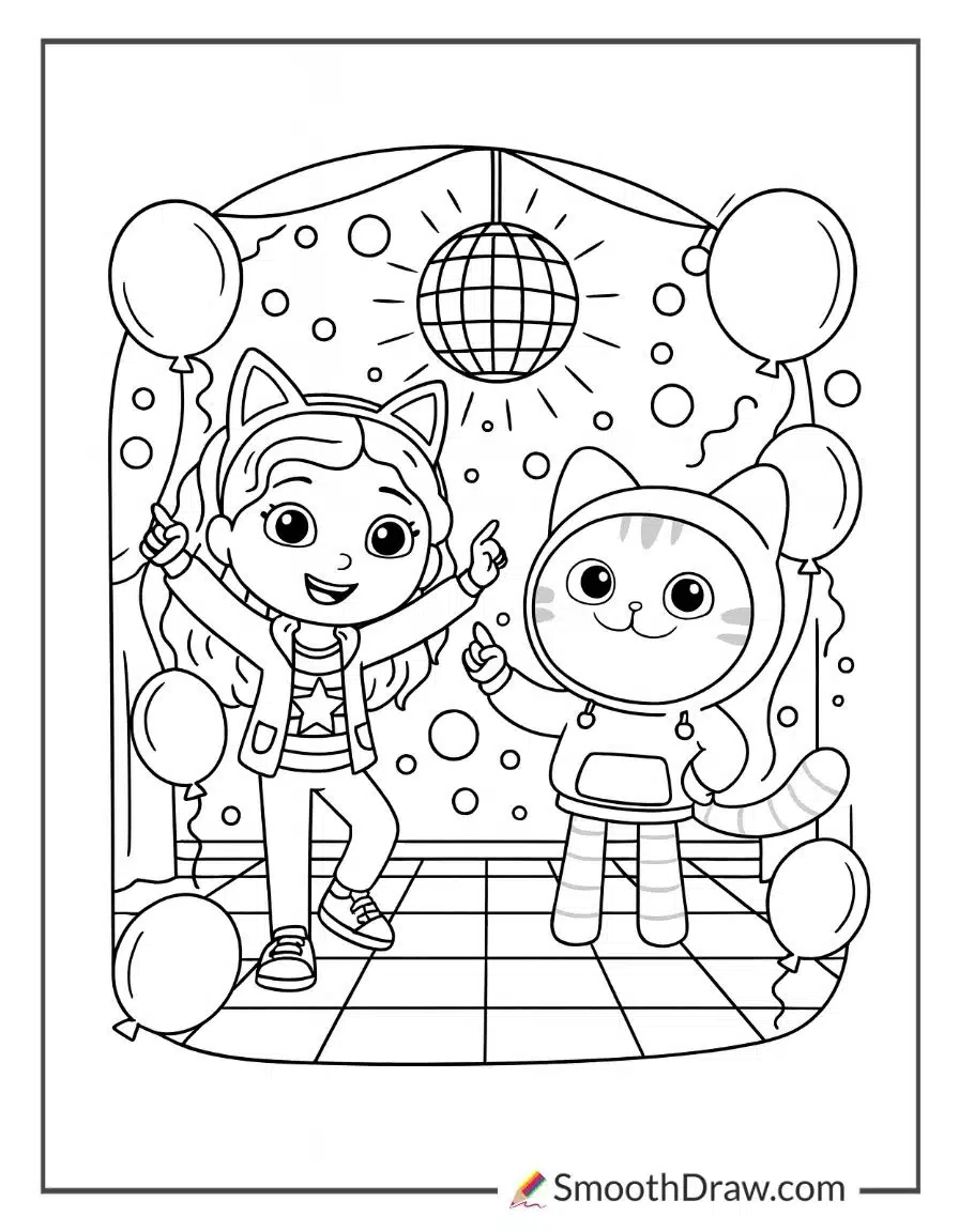 Gabby And DJ Catnip Throwing A Dance Party