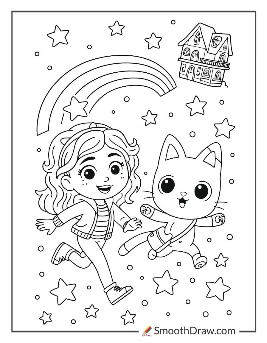 Gabby And Pandy On A Magical Adventure