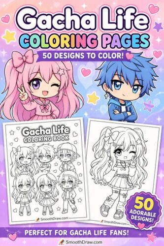 Gacha Life coloring pages f