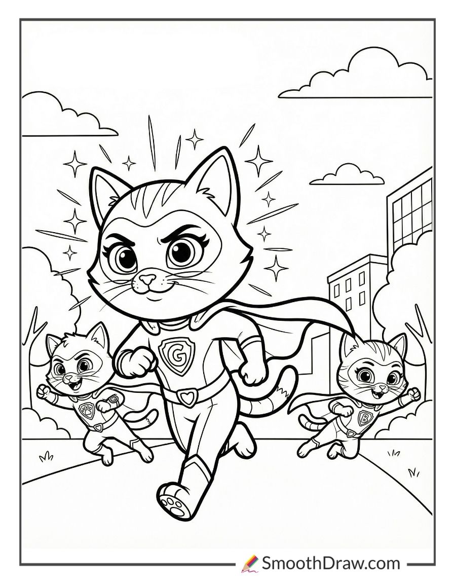 Ginny Leading The Team Into Action