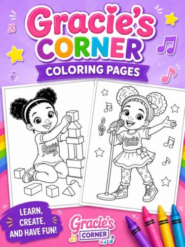Gracies Corner coloring pages f