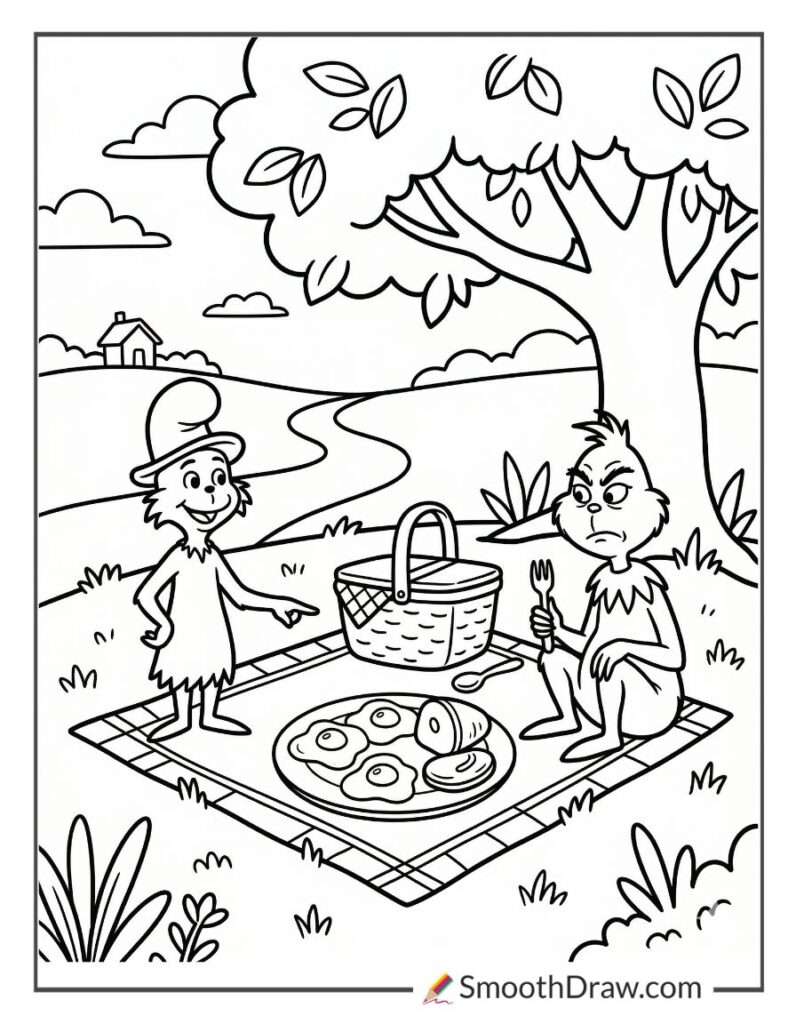 49 Green Eggs And Ham Coloring Pages (100% Free)