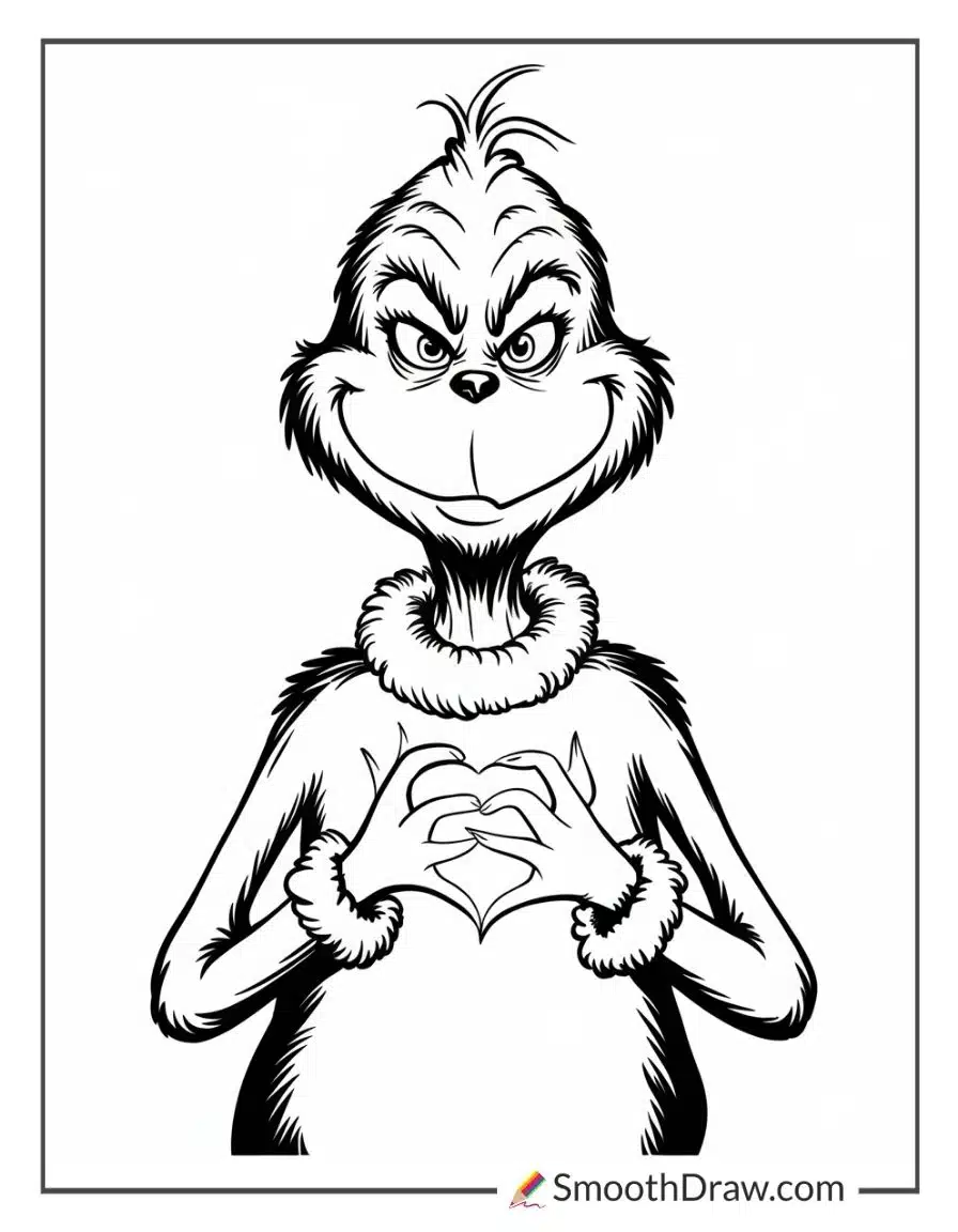 Grinch Heart Growing Three Sizes