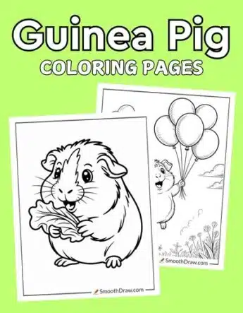 Guinea Pig coloring pages f