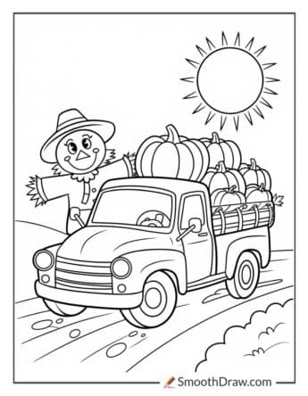 Happy Farm Harvest Pickup Truck