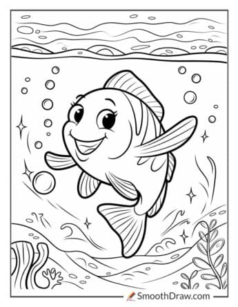 Happy fish