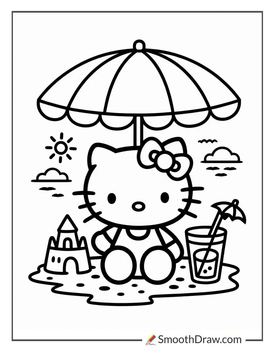 Hello Kitty Summer Beach Vacation