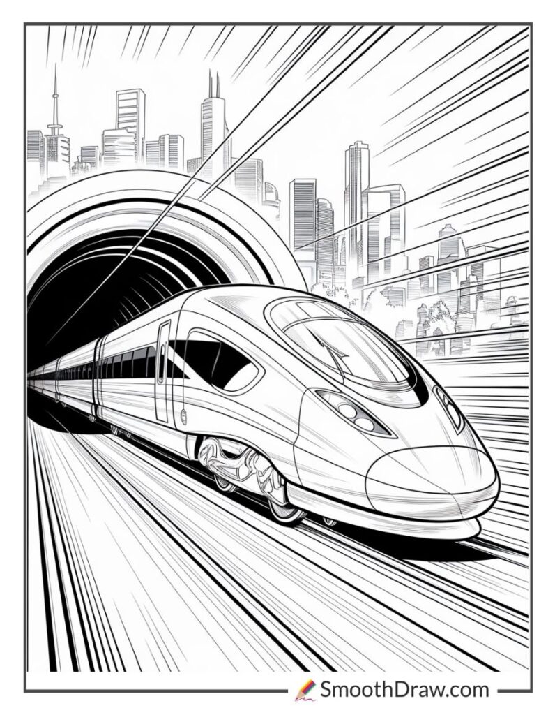 46 Train Coloring Pages (Free PDF Printables)