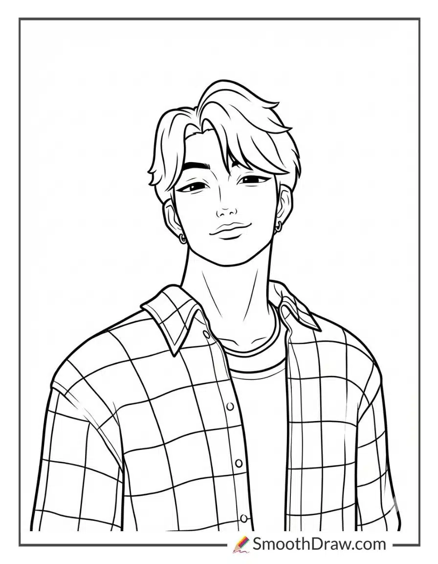 Jinu smirking before big performance