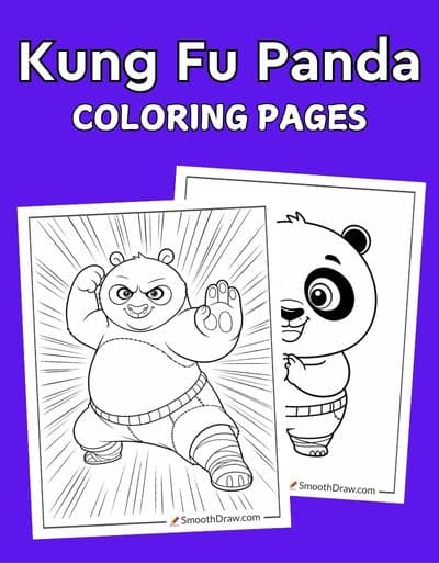 Kung Fu Panda coloring pages f