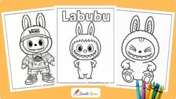Labubu Coloring Pages